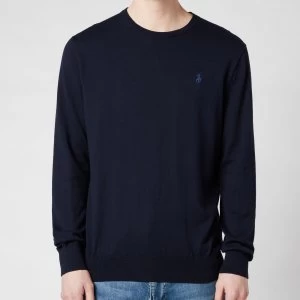 Polo Ralph Lauren Mens Slim Fit Cotton Sweatshirt - Hunter Navy - XXL