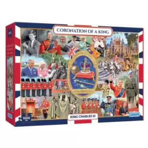 Gibsons Coronation of a King 1000 Piece Jigsaw Puzzle