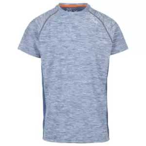 Trespass Mens Cooper Active T-Shirt (XXS) (Smokey Blue Marl)