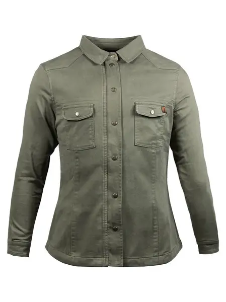 John Doe Motoshirt Lady Olive XTM Size XS