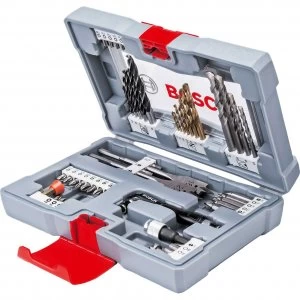 Bosch 49 Piece Premium Power Tool Accessory Drill and Screwdriver Bit Set