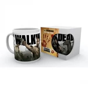 The Walking Dead Rick Banner Mug