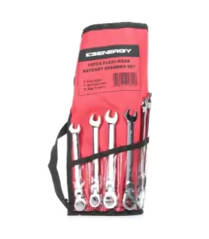 ENERGY Ratchet Ring Open-ended Spanner Set with ratchet function NE00451