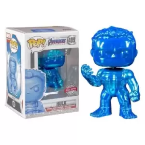 Marvel Avengers: Engame Blue Chrome Hulk EXC Funko Pop! Vinyl