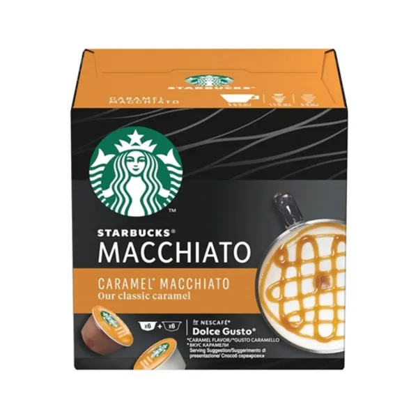 Starbucks Dolce Gusto Caramel Macchiato Coffee 36 Pods