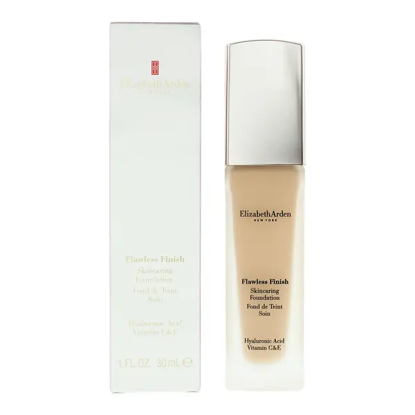 Elizabeth Arden Flawless Finish Skincaring 330w Medium Warm Yellow Foundation 30ml