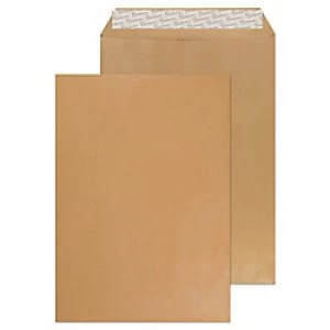 PREMIUM Envelopes C3 Peel & Seal 450 x 324mm Plain 140 gsm Cream Manilla Pack of 125