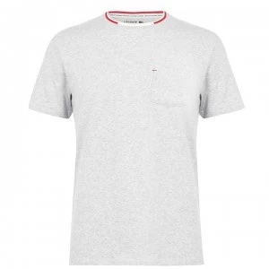 Lacoste French T Shirt - Silv Chine CCA