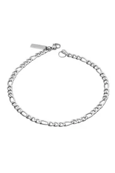 Figaro Link Chain Bracelet 21cm