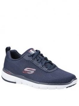 Skechers Flex Advantage 3.0 Trainers - Blue, Size 8, Men