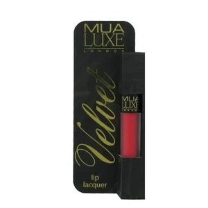 MUA Luxe Velvet Lip Lacquer - Atomic Red