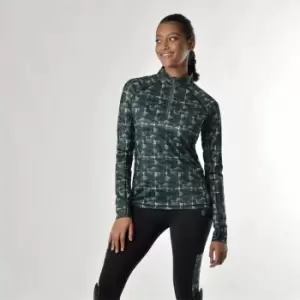 Dublin Ladies Sapphire Long Sleeve Top - Green