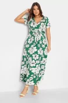 Floral Wrap Dress