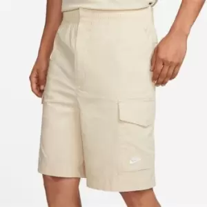 Nike Sportswear Sport Essentials Mens Woven Unlined Utility Shorts - Beige