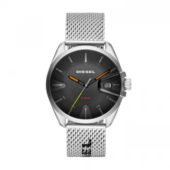 diesel time frames Watches Unisex Grey Acciao - Stell