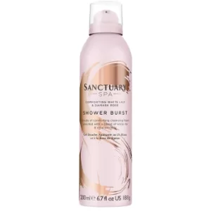 Sanctuary Spa White Lily and Damask Rose Shower Burst 200ml