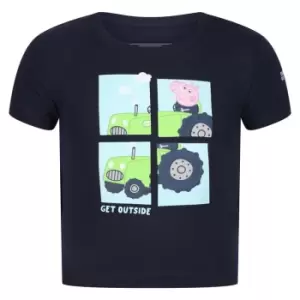 Regatta Peppa T Shirt Junior Boys - Blue