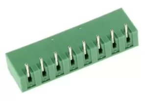 Phoenix Contact, COMBICON MSTBA, 8 Way, 1 Row, Right Angle PCB Header