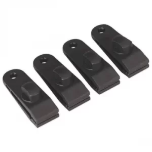 Sealey TARP4 Tarpaulin Clips 4pc