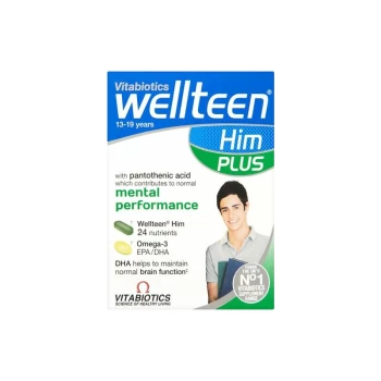 Wellteen Him Plus Tablets - 56s - 88898 - Vitabtiotics