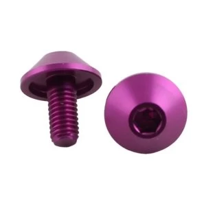 ETC Alloy Bolts Coloured Socket Head (4) M5 x 15mm Purple