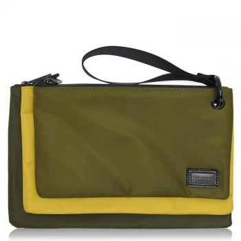 Ted Baker Rikmart Washbag Mens - Khaki