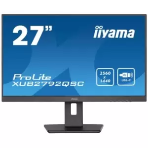 iiyama 27" ProLite XUB2792QSC-B5 Quad HD LED Monitor