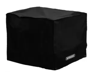 Bosmere Storm Black Large Square Fire Pit Cover