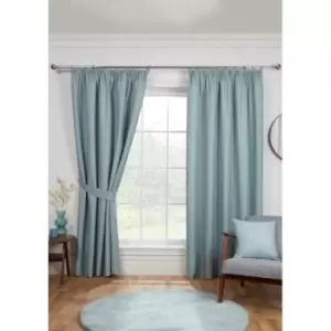 Sundour Eclipse Curtains - Duck Egg - 66x72, Decor