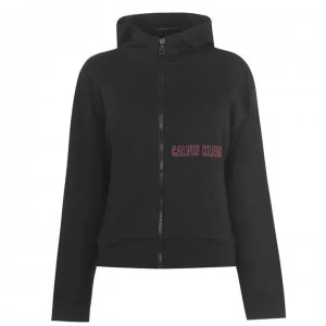 Calvin Klein Performance Full Zip Hoodie - 007 CK Black