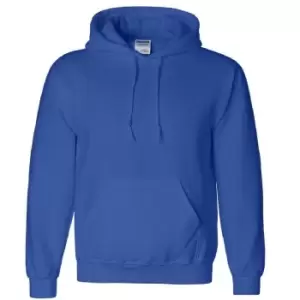 Gildan Heavyweight DryBlend Adult Unisex Hooded Sweatshirt Top / Hoodie (13 Colours) (S) (Royal)