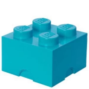 LEGO Storage Brick Box 4 - Medium Azure