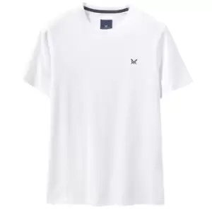 Crew Clothing Mens Classic Tee Optic White Large