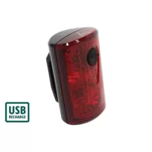 FWE Rechargeable Rear Light - 15 Lumen - Red