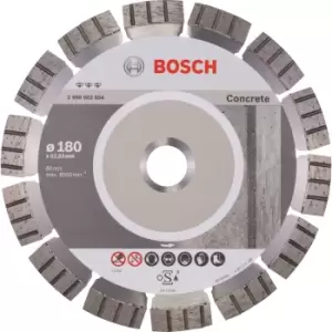 Bosch Best Concrete Diamond Cutting Disc 180mm