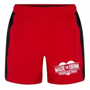 Castore Saracens Away Shorts 2022/2023 Womens - Red