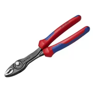 Knipex TwinGrip Slip Joint Pliers Multi-Component Grip 200mm KPX8202200SB