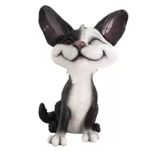 Little Paws 3072 Domino Black & White Cat Figurine