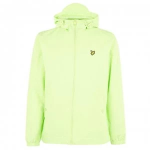 Lyle and Scott Lyle Full Zip Hooded Jacket - Neon Green Z913