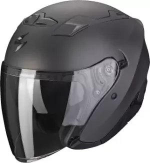 Scorpion EXO-230 Solid Jet Helmet, black-grey, Size L, black-grey, Size L