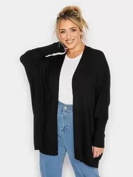 Yours Statement Sleeve Cardigan Black, Size 14-16, Women