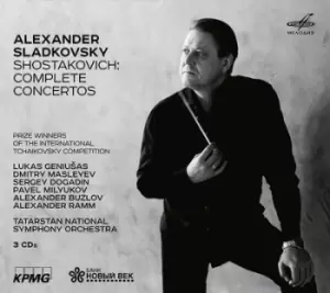 Alexander Sladkovsky Shostakovich - Complete Concertos by Dmitri Shostakovich CD Album