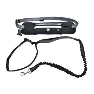 Six Peaks LED Dog Lead Running Belt Black