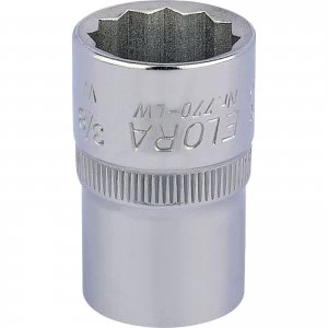 Elora 1/2" Drive Bi Hexagon Socket Whitworth 1/2" 3/8"