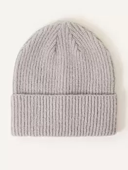 Accessorize Soho Knit Beanie, Grey, Women