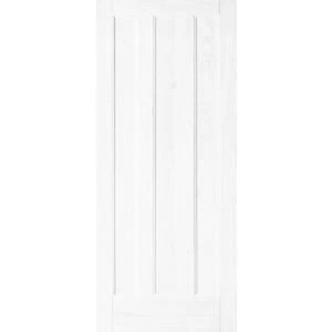 Vertical 3 panel Primed Smooth Internal Door H1981mm W762mm