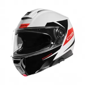 Schuberth C5 Eclipse White Red Modular Helmet M