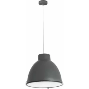 Charlotte 1-light dark gray pendant light