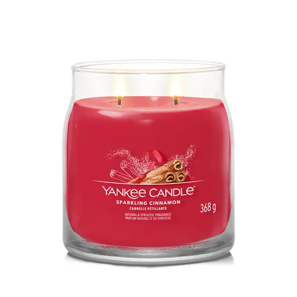 Yankee Candle Sparkling Cinnamon Scented Candle 368g