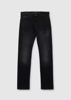 Tommy Hilfiger Mens Slim Bleecker PSTR 2Yr Jeans In Two Year Black Used